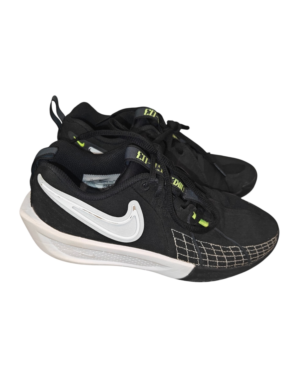 Nike G.T. Cut 3 "Black/White/Anthracite" 4Y basketball sneakers